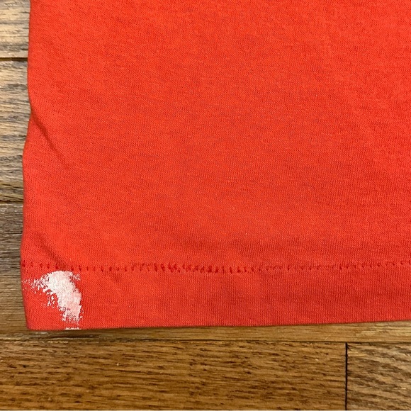 Vintage Chicago Bulls NBA finals 50/50 single stitch USA trench t shirt size L - Picture 7 of 7